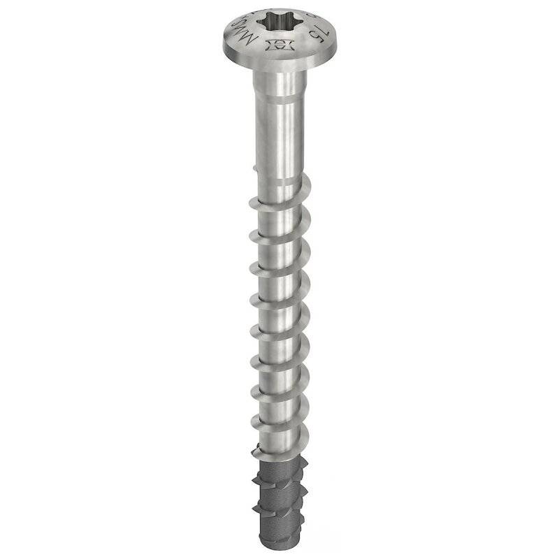 MULTI-MONTI-plus P Betonschraube Schraubanker Edelstahl A4 Panhead TX 7,5x75 - 50 Stück von HECO-Schrauben GmbH & Co. KG