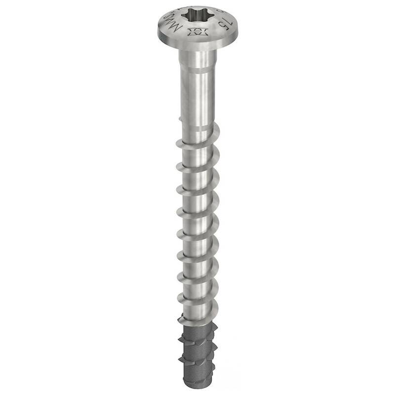 MULTI-MONTI-plus P Betonschraube Schraubanker Edelstahl A4 Panhead TX 7,5x85 - 50 Stück von HECO-Schrauben GmbH & Co. KG