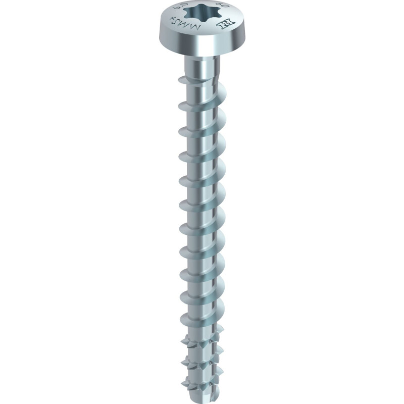 MULTI-MONTI-plus P Betonschraube Stahl verzinkt Rundkopf T40 - 7,5 x 25 mm - 200 Stück MULTI-MONTI-plus P Betonschraube Stahl verzinkt Rundkopf T40 - 7,5 x 25 mm - 200 Stück von HECO-Schrauben GmbH & Co. KG