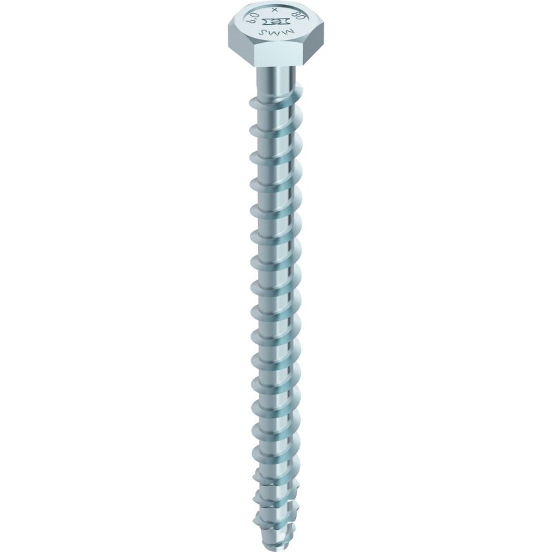 MULTI-MONTI-plus S Schwerlastanker Stahl verzinkt Sechskantkopf SW24 - 16 x 80 mm - 25 Stück MULTI-MONTI-plus S Schwerlastanker Stahl verzinkt Sechskantkopf SW24 - 16 x 80 mm - 25 Stück von HECO-Schrauben GmbH & Co. KG