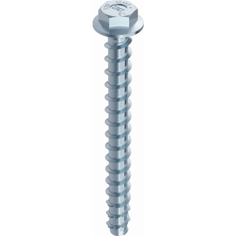 MULTI-MONTI-plus SS Betonschraube Stahl HP-beschichtet Sechskantkopf mit Scheibe SW15 - 12 x 100 mm - 25 Stück MULTI-MONTI-plus SS Betonschraube Stahl HP-beschichtet Sechskantkopf mit Scheibe SW15 - 12 x 100 mm - 25 Stück von HECO-Schrauben GmbH & Co. KG