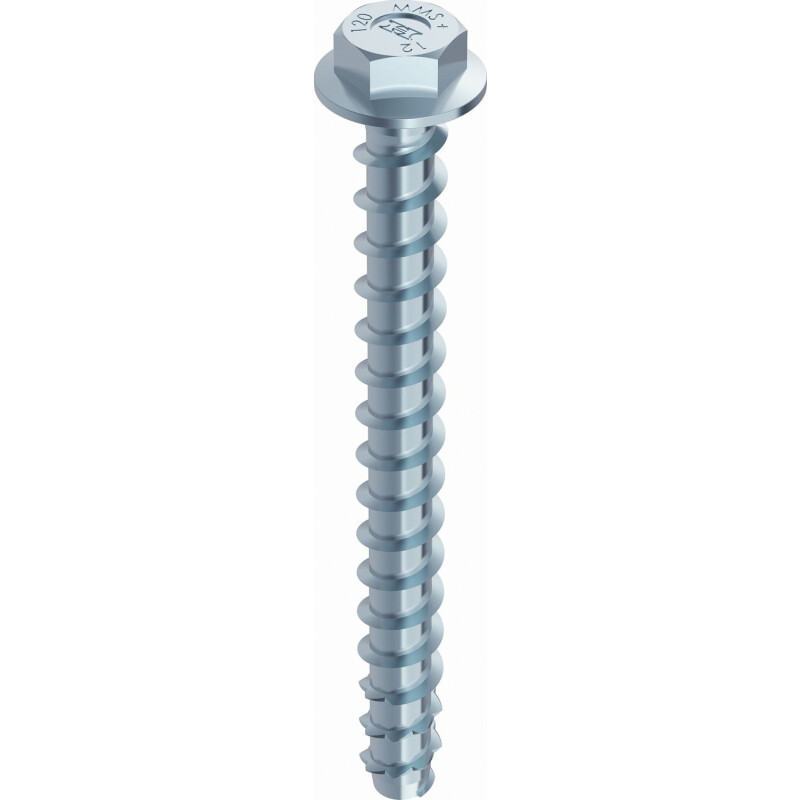 MULTI-MONTI-plus SS Betonschraube Stahl verzinkt Sechskantkopf mit Scheibe SW24 - 20 x 100 mm - 10 Stück MULTI-MONTI-plus SS Betonschraube Stahl verzinkt Sechskantkopf mit Scheibe SW24 - 20 x 100 mm - 10 Stück von HECO-Schrauben GmbH & Co. KG