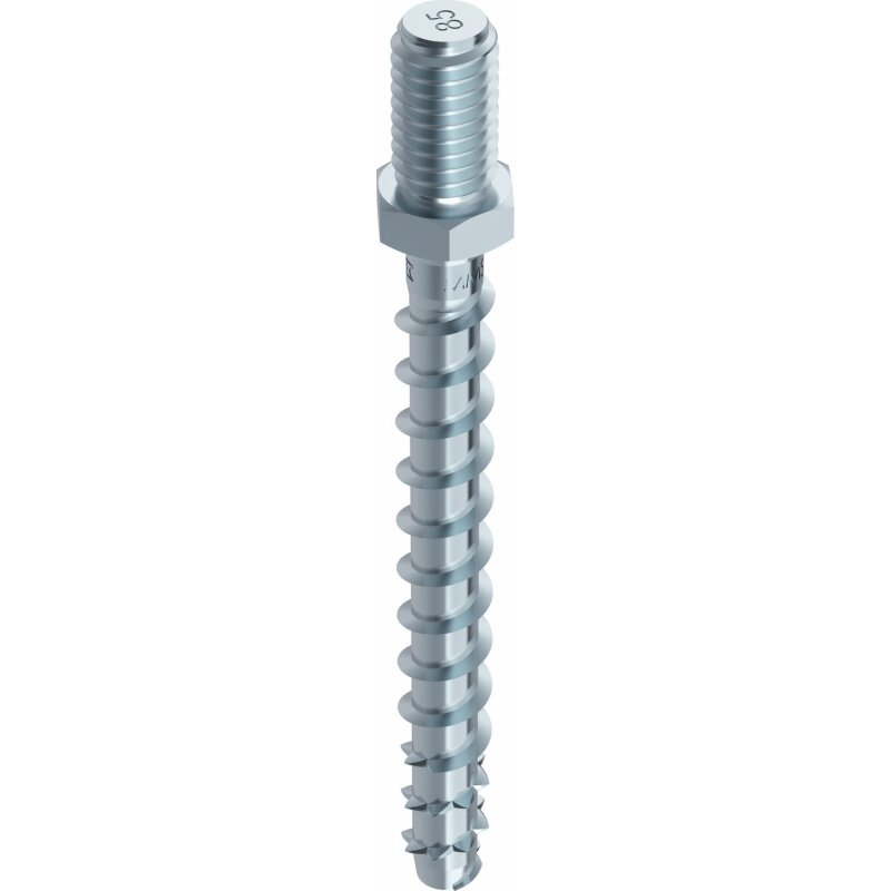 MULTI-MONTI-plus ST Betonschraube Stahl verzinkt Anschlussgewinde M10 SW13 - 10 x 85 mm - 25 Stück MULTI-MONTI-plus ST Betonschraube Stahl verzinkt Anschlussgewinde M10 SW13 - 10 x 85 mm - 25 Stück von HECO-Schrauben GmbH & Co. KG