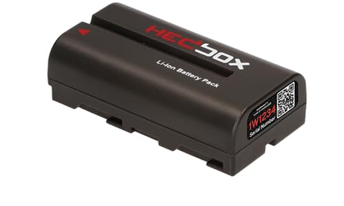HEDBOX HED-NPF555 NPF-Akku mit hoher Kapazität, 3200 mAh, für Blackmagic Cinema Camera 6K HEDBOX HED-NPF555 NPF-Akku mit hoher Kapazität, 3200 mAh, für Blackmagic Cinema Camera 6K von HEDBOX