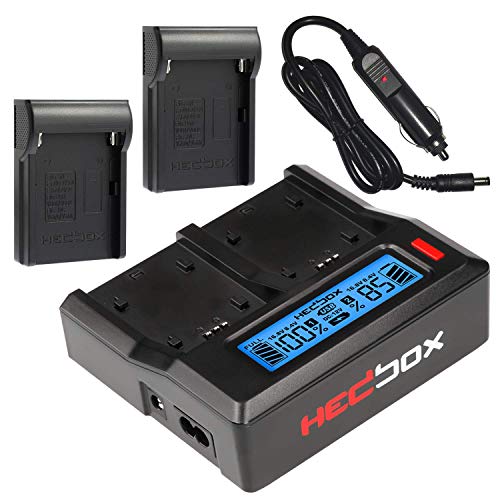 HEDBOX RP-DC50/DBP975-2-Fach Ladegerät mit LCD für Canon BP-975, Hedbox RP-BP975 und RED Revolt BP Akkus HEDBOX RP-DC50/DBP975-2-Fach Ladegerät mit LCD für Canon BP-975, Hedbox RP-BP975 und RED Revolt BP Akkus von HEDBOX