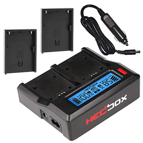 HEDBOX RP-DC50/DBPU - 2-Fach Ladegerät mit LCD für Sony BP- U30, U60, U90, und Hedbox HED-BP75D, HED-BP95D Akkus HEDBOX RP-DC50/DBPU - 2-Fach Ladegerät mit LCD für Sony BP- U30, U60, U90, und Hedbox HED-BP75D, HED-BP95D Akkus von HEDBOX