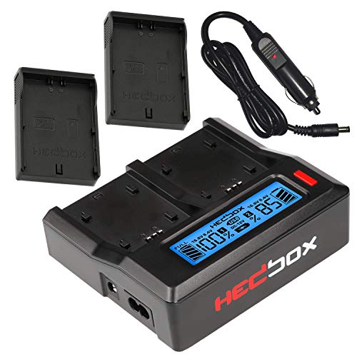 HEDBOX RP-DC50/DJC70-2-Fach Ladegerät mit LCD für JVC SSL- JVC50, JVC70, JVC75 und Hedbox RP-JC70 Akkus HEDBOX RP-DC50/DJC70-2-Fach Ladegerät mit LCD für JVC SSL- JVC50, JVC70, JVC75 und Hedbox RP-JC70 Akkus von HEDBOX