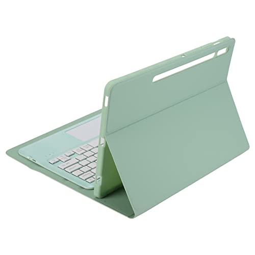 12,4-Zoll-Tablet-Tastatur, Abnehmbares Design für Tab S8-Tastaturhülle. Tastatur mit Hülle, Vollständiger Schutz Zum Lesen (Mit Touchpad) von HEEPDD