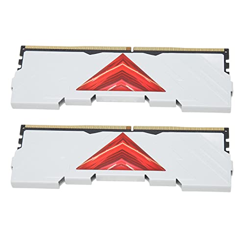 Desktop-Speichermodul, 2 Stück 8 GB DDR4-Speichermodul für Gehäuse (Weiss) von HEEPDD