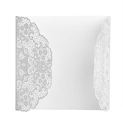 HEEPDD 10pcs Cut-Einladungskarten, Leere Innenblätter, High-End-Design, Premium-Qualität (002) von HEEPDD