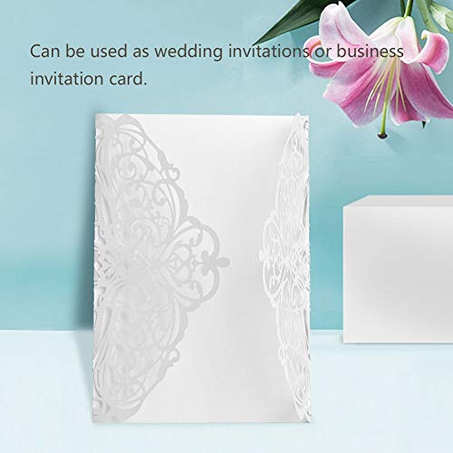 HEEPDD 10pcs Cut-Einladungskarten, Leere Innenblätter, High-End-Design, Premium-Qualität (004) von HEEPDD