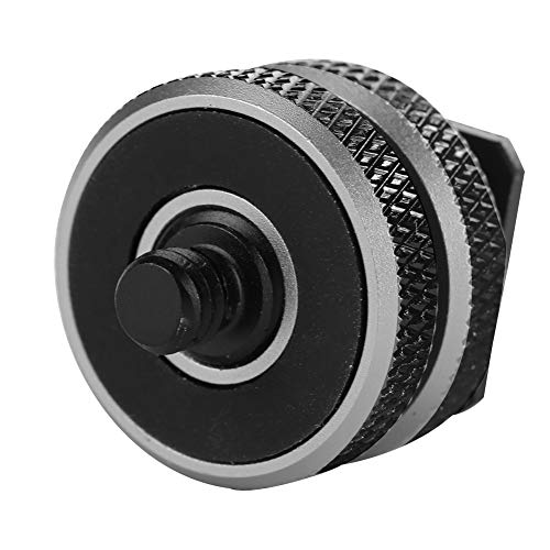 HEEPDD 3/8 "bis 1/4" Zoll Konvertierschraubenadapter, Mikrofonmontageschraube Zum Flash -Schuhhalteradapter, Leicht zu Installieren, Doppelter Kaltschuh, Aluminiumlegierungmaterial Zum Anschließen HEEPDD 3/8 "bis 1/4" Zoll Konvertierschraubenadapter, Mikrofonmontageschraube Zum Flash -Schuhhalteradapter, Leicht zu Installieren, Doppelter Kaltschuh, Aluminiumlegierungmaterial Zum Anschließen von HEEPDD