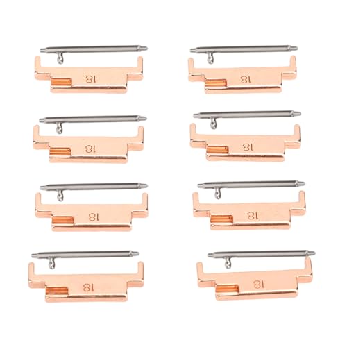 HEEPDD 4 Pairs Metal Watch Band Adapter Set, 18 Bis 22 Mm Uhrenanschluss Ersatz mit Schalterstangen für Sichere Anpassung und Einfache Installation HEEPDD 4 Pairs Metal Watch Band Adapter Set, 18 Bis 22 Mm Uhrenanschluss Ersatz mit Schalterstangen für Sichere Anpassung und Einfache Installation von HEEPDD
