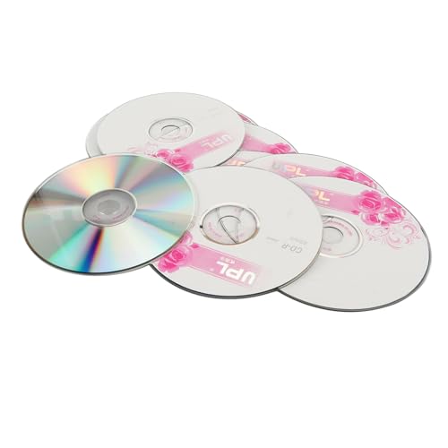 HEEPDD CD-R-Rohlinge, Beschreibbare Disc aus PC-Material 52X für Musik (10 Stück) von HEEPDD