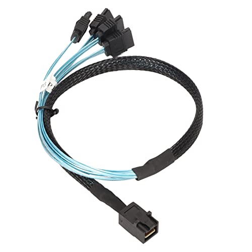 HEEPDD -SAS-HD-zu-Kabel, 12-GBPS-Übertragung, Hocheffiziente SAS-zu-PVC-Datenleitung für die Fabrik (1 m / 3,3 Fuß) von HEEPDD