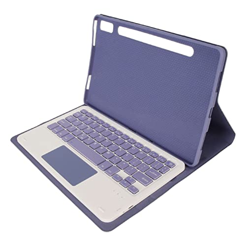 HEEPDD Tablet-Hülle, 360-Grad-Schutz, Tastatur-Kratzschutz, ABS-TPU, Abnehmbar, mit Stifthalter für Pro 2022 11,2 Zoll (Lila) von HEEPDD