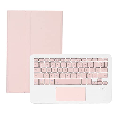 HEEPDD Tablet-Hülle, 360-Grad-Schutz, Tastatur-Kratzschutz, ABS-TPU, Abnehmbar, mit Stifthalter für Pro 2022 11,2 Zoll (Rosa) von HEEPDD