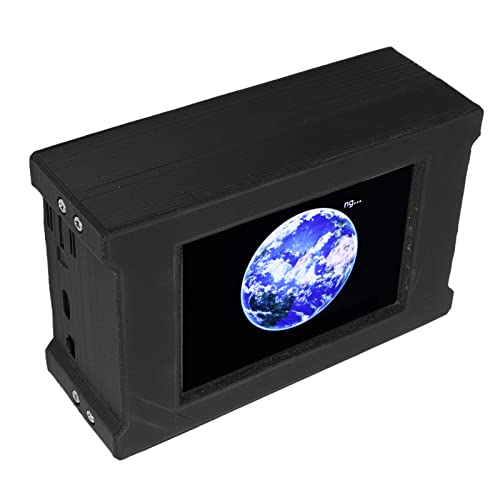 Hitzestabiles Digitales Sprachmodem mit MMDVM-Gehäuse, 3,5-Zoll-Farbbildschirm für Amateurfunk (Schwarz) von HEEPDD