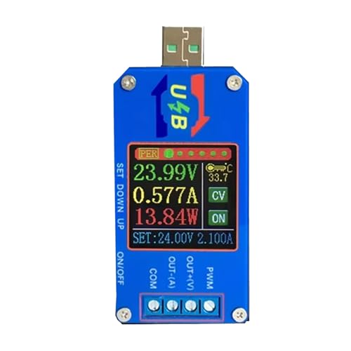 HEEZOU Tragbarer USB Spannungsregler USB 5V Bis 12V Spannungsverstärker Mit Präzisem Voltmeter Und Generator Für Bastler von HEEZOU