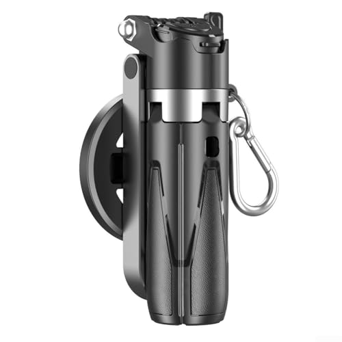 HEIBTENY ABS Tripod Mobile Selfie-Ständer,11.7 * 41.5Cm,Skalierbar Und Leicht Zu Tragen,Wireless Remote Control,Built-in Fill Light,Geeignet Für Partyfotografie Und Reisefotografie(C) von HEIBTENY