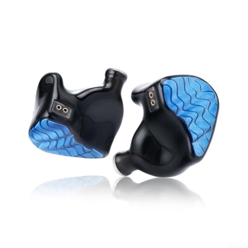 HEIBTENY Leichte In-Ear-Kopfhörer mit zwei dynamischen Treibern und abnehmbarem Kabel für Musikliebhaber von HEIBTENY