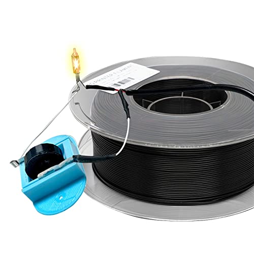 3D-Drucker-Filament PLA Leitfähiges Material (Widerstand 7Ω.cm) 1,75 Mm +/-0,02 Mm, 100 Mm 2,8 KΩ, Schwarz,1 Kg von HEING