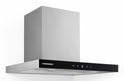HEINNER DCH-650TIX Touch Control Wandhaube Dunstabzugshaube 60 cm, Umluft Abzugshaube 623,9 m³/h, Edelstahl, Schwarzes Glas, Silber von HEINNER