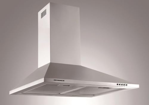 Heinner Einbaudunstabzugshaube - 60cm - 399,9 m³/h - LED-Beleuchtung - Energieklasse C - Edelstahl - Silber Heinner Einbaudunstabzugshaube - 60cm - 399,9 m³/h - LED-Beleuchtung - Energieklasse C - Edelstahl - Silber von HEINNER