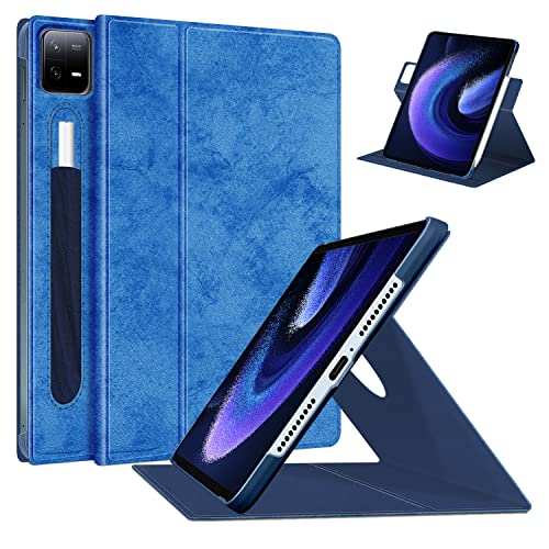HEISHAYU Hülle für Xiaomi Pad 6 / Pad 6 Pro 11 Zoll,360 drehbare Schutzhülle mit Auto Schlaf/Aufwach,Blau von HEISHAYU
