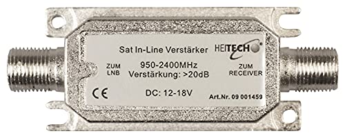 HEITECH SAT-In-Line Verstärker, Leistungsverstärker zwischen SAT-LNB und Receiver einsetzbar. von HEITECH Promotion GmbH