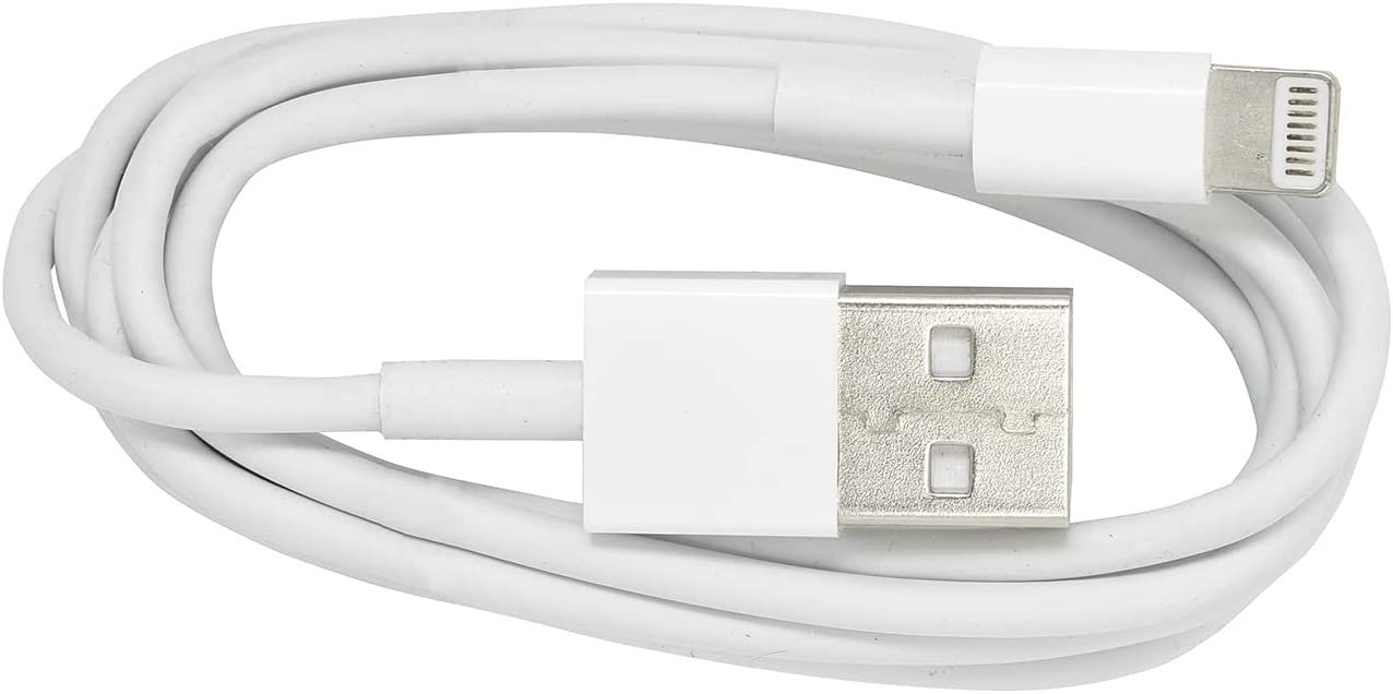 HEITECH USB Ladekabel USB A Stecker auf iPhone Stecker für iPhone Länge 1 m USB-Kabel, (100 cm) von HEITECH