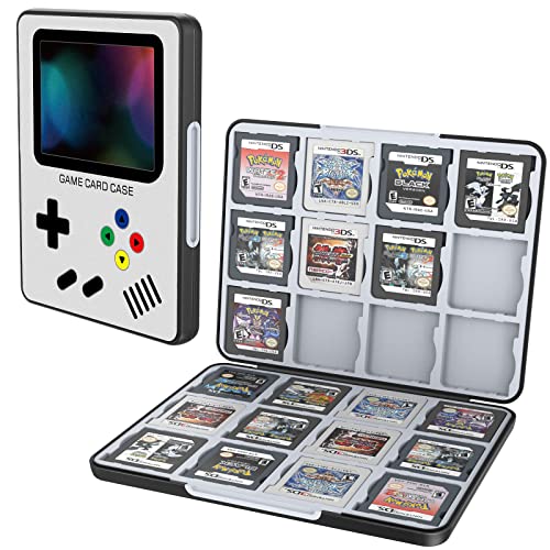 HEIYING Game Card Aufbewahrungs Tasche für Nintendo DS/2DS/3DS, Tragbare 3DS 2DS DS Game Cartridge Holder Storage mit 24 Spielkartenfächern. von HEIYING