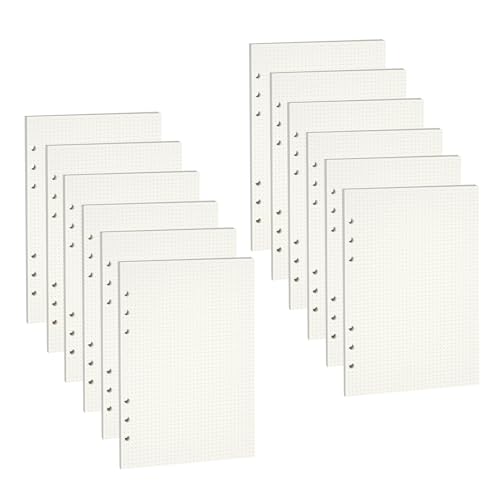 HEIYUET 10 Pack Nachfüllbares A5 Papier Gepunktet, 450 Blätter A5 Planer Einlagen, 6 Löch A5 Nachfüllpapier Dot Refill Paper Nachfülleinlagen für A5 Notizbuch, 6 Löch Ringmappe HEIYUET 10 Pack Nachfüllbares A5 Papier Gepunktet, 450 Blätter A5 Planer Einlagen, 6 Löch A5 Nachfüllpapier Dot Refill Paper Nachfülleinlagen für A5 Notizbuch, 6 Löch Ringmappe von HEIYUET