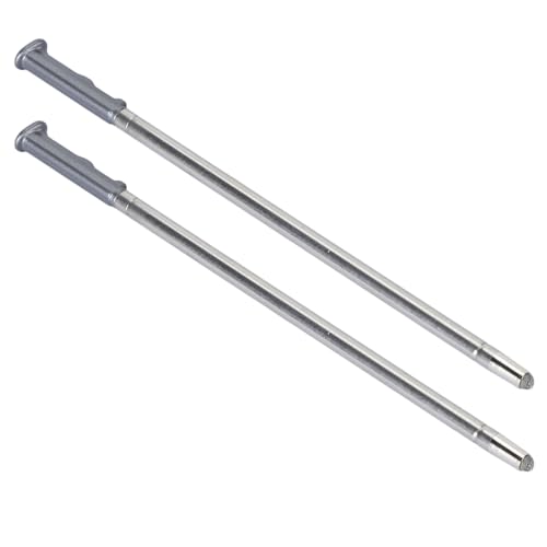 2PCS Telefon Stylus Hohe Empfindlichkeit Präzise Steuerung Metall Telefon Touchscreen Stylus Stifte Stylo 5 Q720 (Schwarz) von HELEVIA