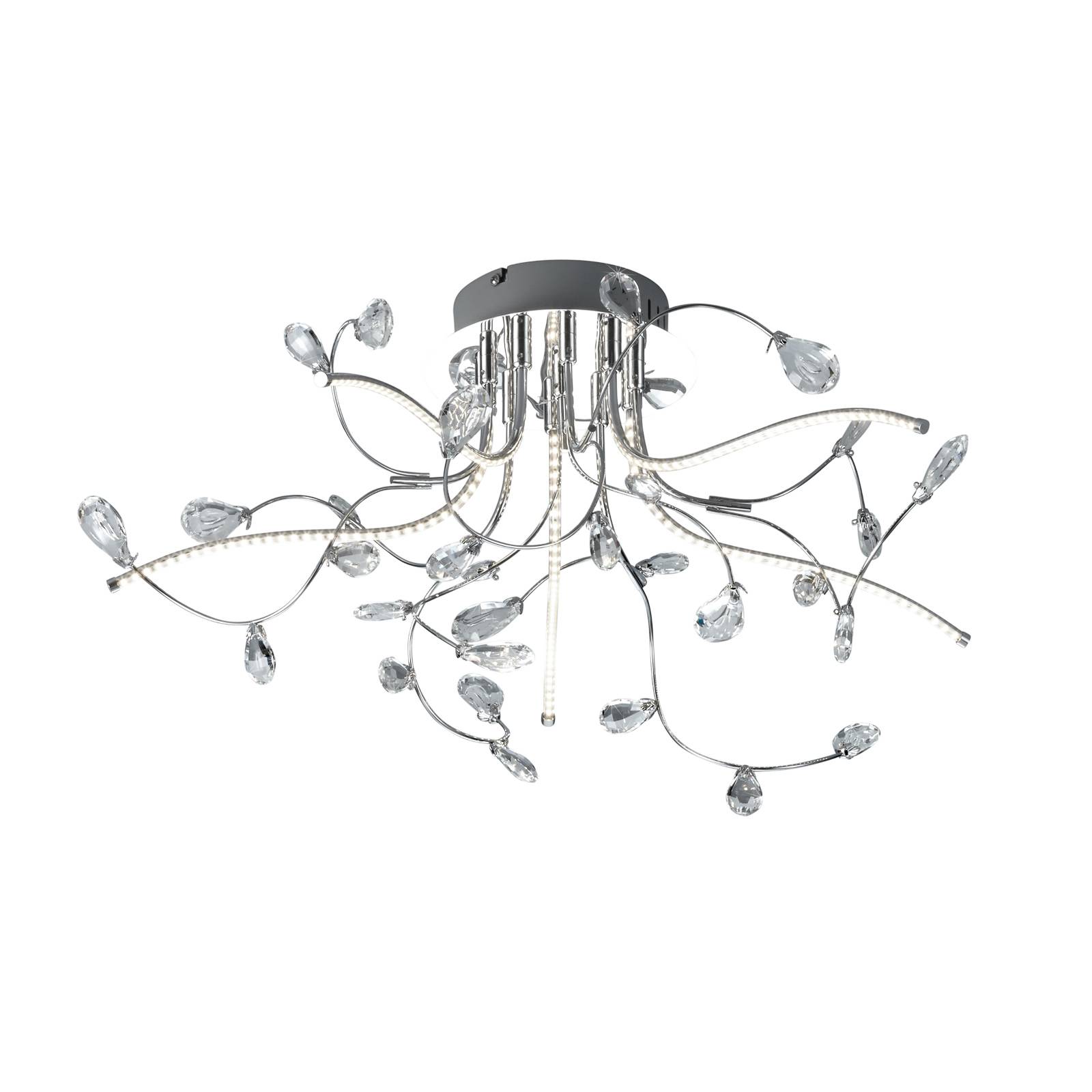Deckenleuchte Crystal, chrom, 54 cm Deckenleuchte Crystal, chrom, 54 cm von HELL