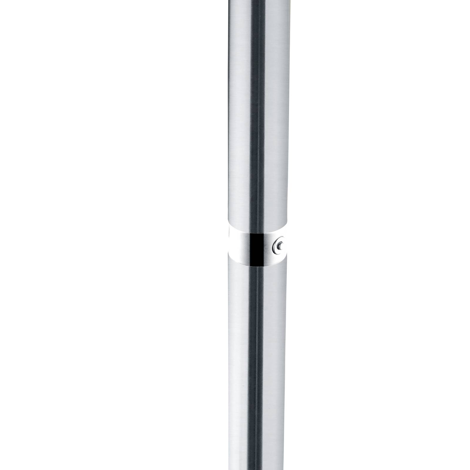 LED-Stehleuchte Evolo CCT, nickel matt/chrom LED-Stehleuchte Evolo CCT, nickel matt/chrom von HELL