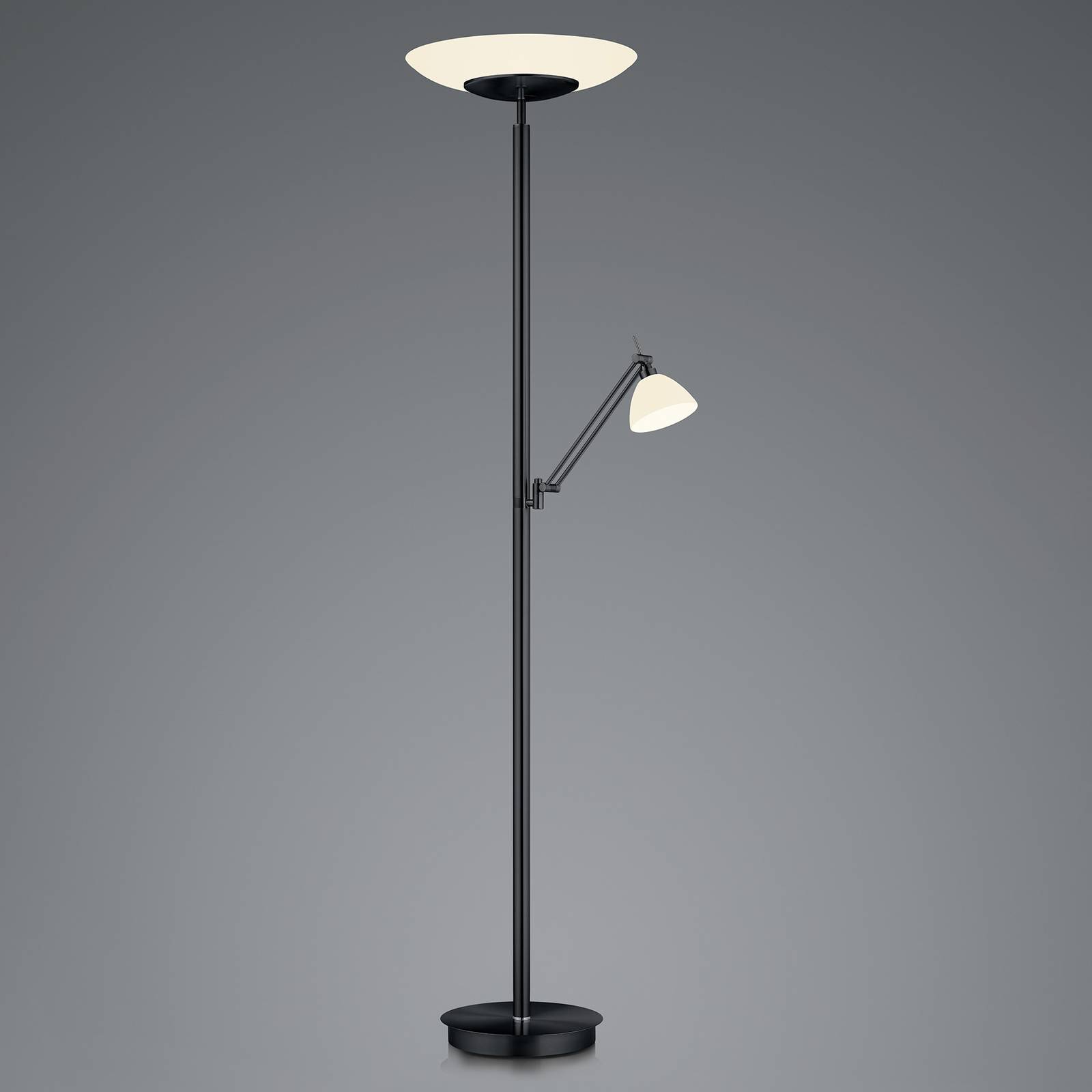 LED-Stehleuchte Findus, 2-flammig, schwarz LED-Stehleuchte Findus, 2-flammig, schwarz von HELL