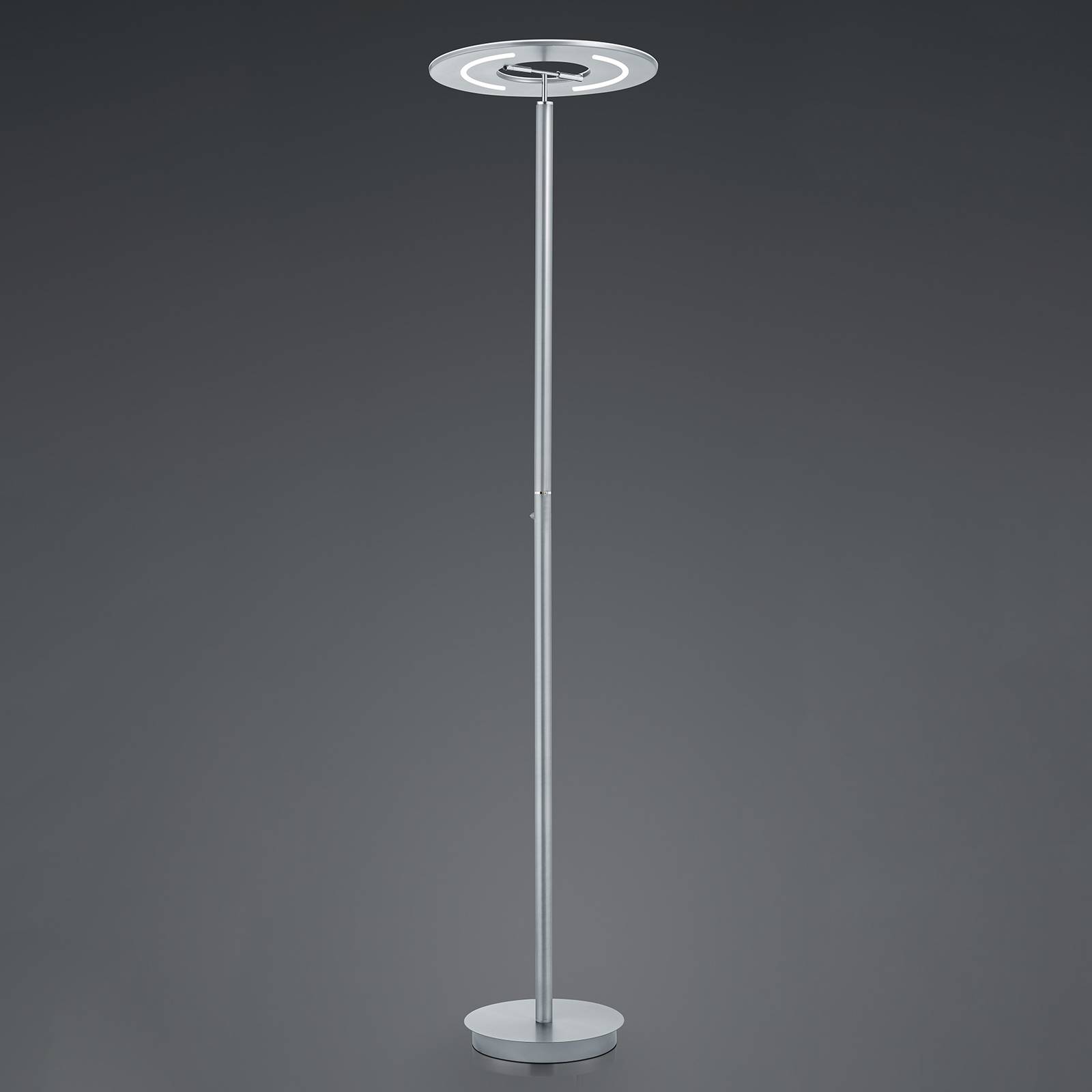 LED-Stehleuchte Monti aus Eisen, nickel, CCT von HELL