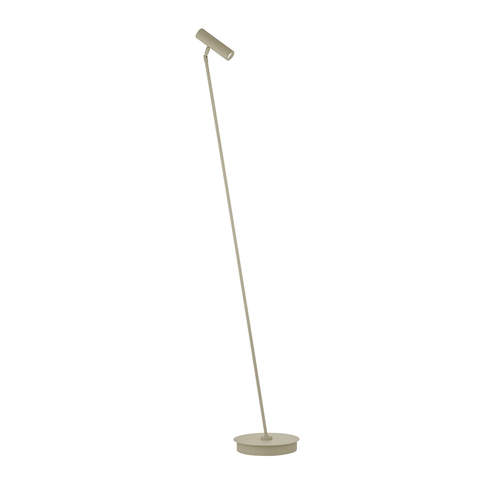 LED-Stehleuchte Tom Pro, sandfarben, 1-flammig, CCT, Dimmer LED-Stehleuchte Tom Pro, sandfarben, 1-flammig, CCT, Dimmer von HELL