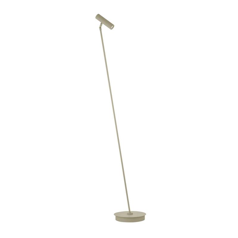 LED-Stehleuchte Tom Pro, sandfarben, 1-flammig, CCT, Dimmer von HELL