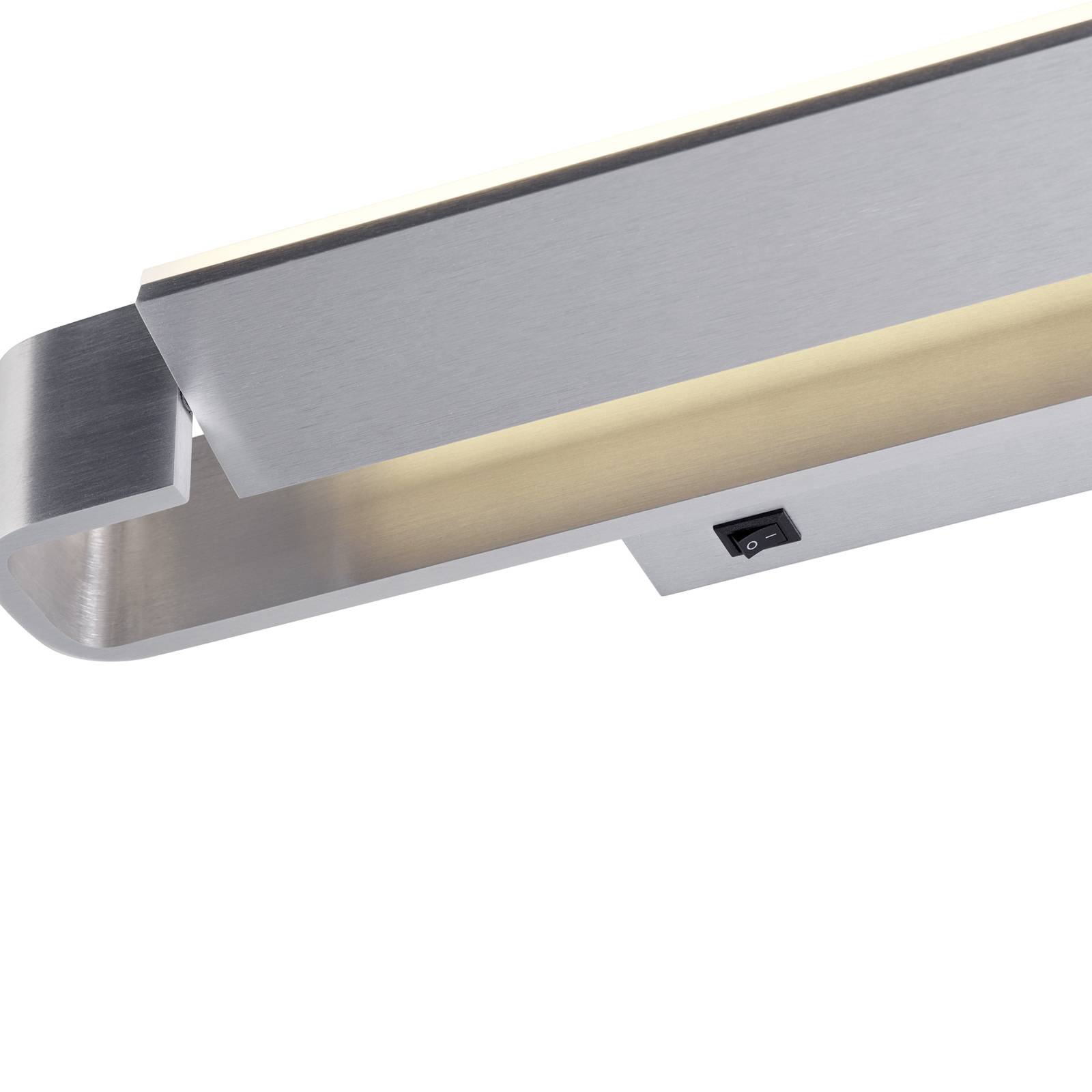 LED-Wandleuchte Box, drehbar, alu eloxiert LED-Wandleuchte Box, drehbar, alu eloxiert von HELL