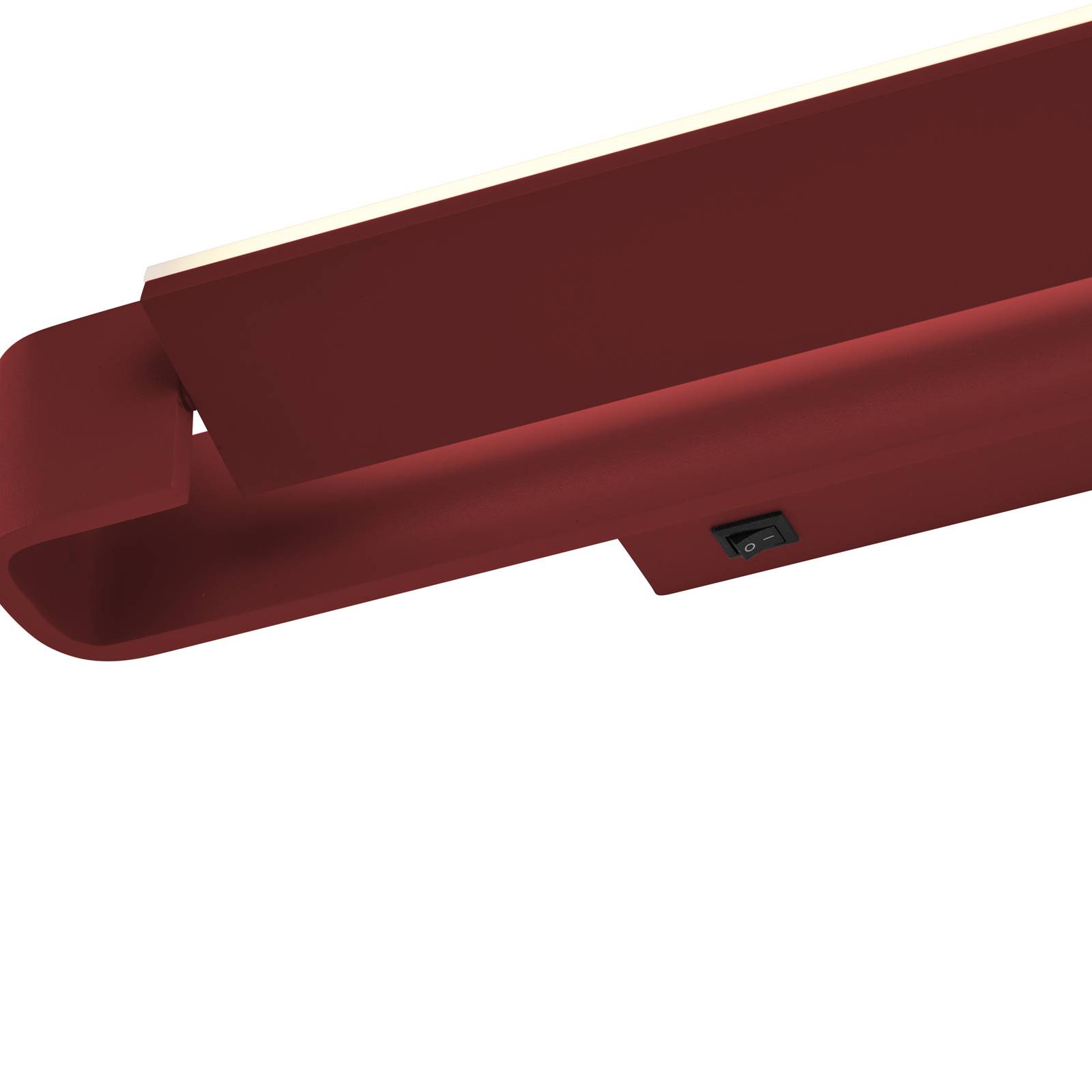LED-Wandleuchte Box, drehbar, indischrot LED-Wandleuchte Box, drehbar, indischrot von HELL
