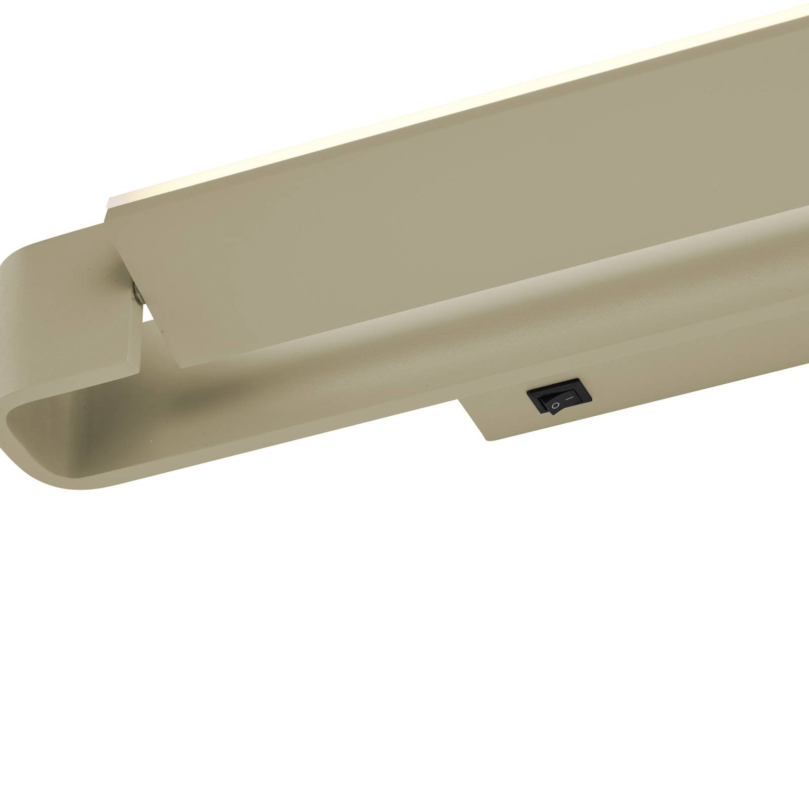 LED-Wandleuchte Box, drehbar, sand LED-Wandleuchte Box, drehbar, sand von HELL