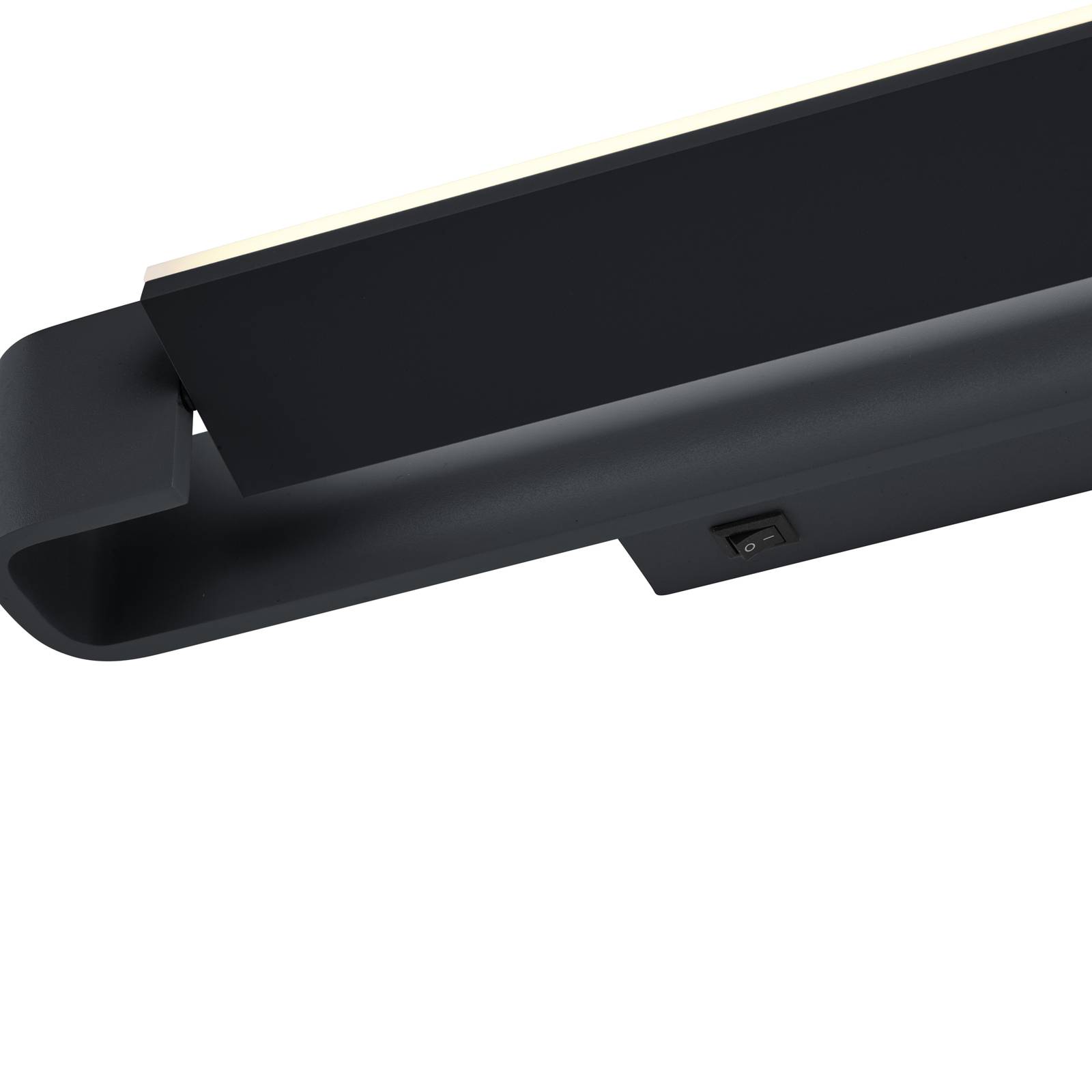 LED-Wandleuchte Box, drehbar, schwarz LED-Wandleuchte Box, drehbar, schwarz von HELL