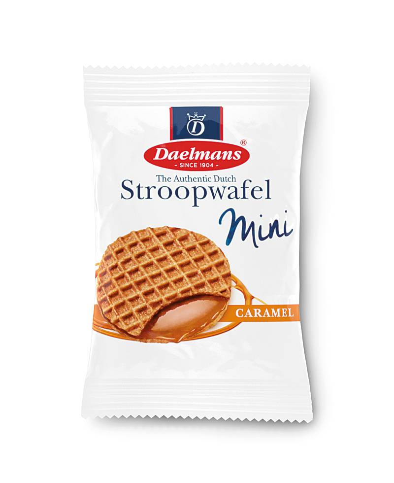 HELLMA Daelmans Stroopwafel Mini, im Karton von HELLMA