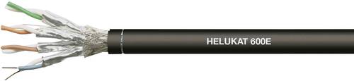 Helukabel 802167 Netzwerkkabel CAT 7e S/FTP 4 x 2 x 0.258mm² Schwarz Meterware von HELUKABEL