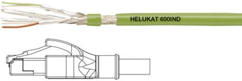 Helukabel 806622 RJ45 Netzwerkkabel, Patchkabel CAT 6a S/FTP 5.00m Grün PUR-Mantel, Geflechtschirm, Helukabel 806622 RJ45 Netzwerkkabel, Patchkabel CAT 6a S/FTP 5.00m Grün PUR-Mantel, Geflechtschirm, von HELUKABEL