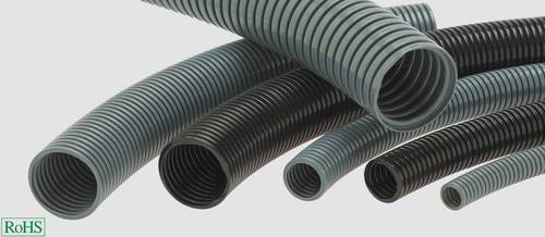Helukabel 920394 HELUcond PA6-UL-F NW7,5sw Wellrohr Schwarz 6.40mm 50m von HELUKABEL