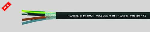 Helukabel HELUTHERM® 145 Multi Hochtemperaturleitung 2 x 0.50mm² Schwarz 53392 100m von HELUKABEL