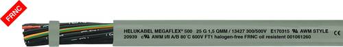 Helukabel MEGAFLEX® 500 Steuerleitung 2 x 0.50mm² Grau 13344 Meterware von HELUKABEL